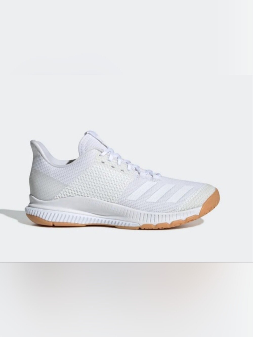 Adidas Women's Crazy Flight Bounce 3 White Gum 9.5 Like Brand new